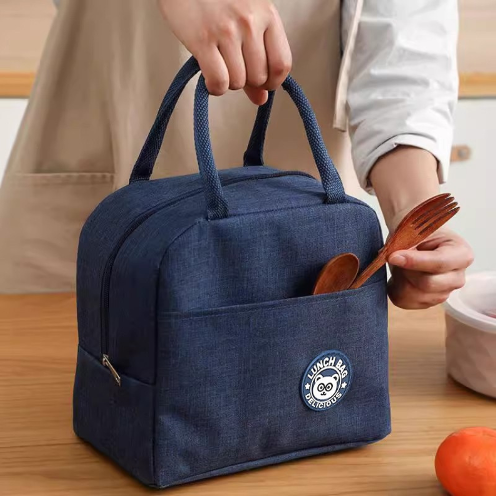 Thermal Lunch Bag, 22x14x19cm, Waterproof, Side Pocket
