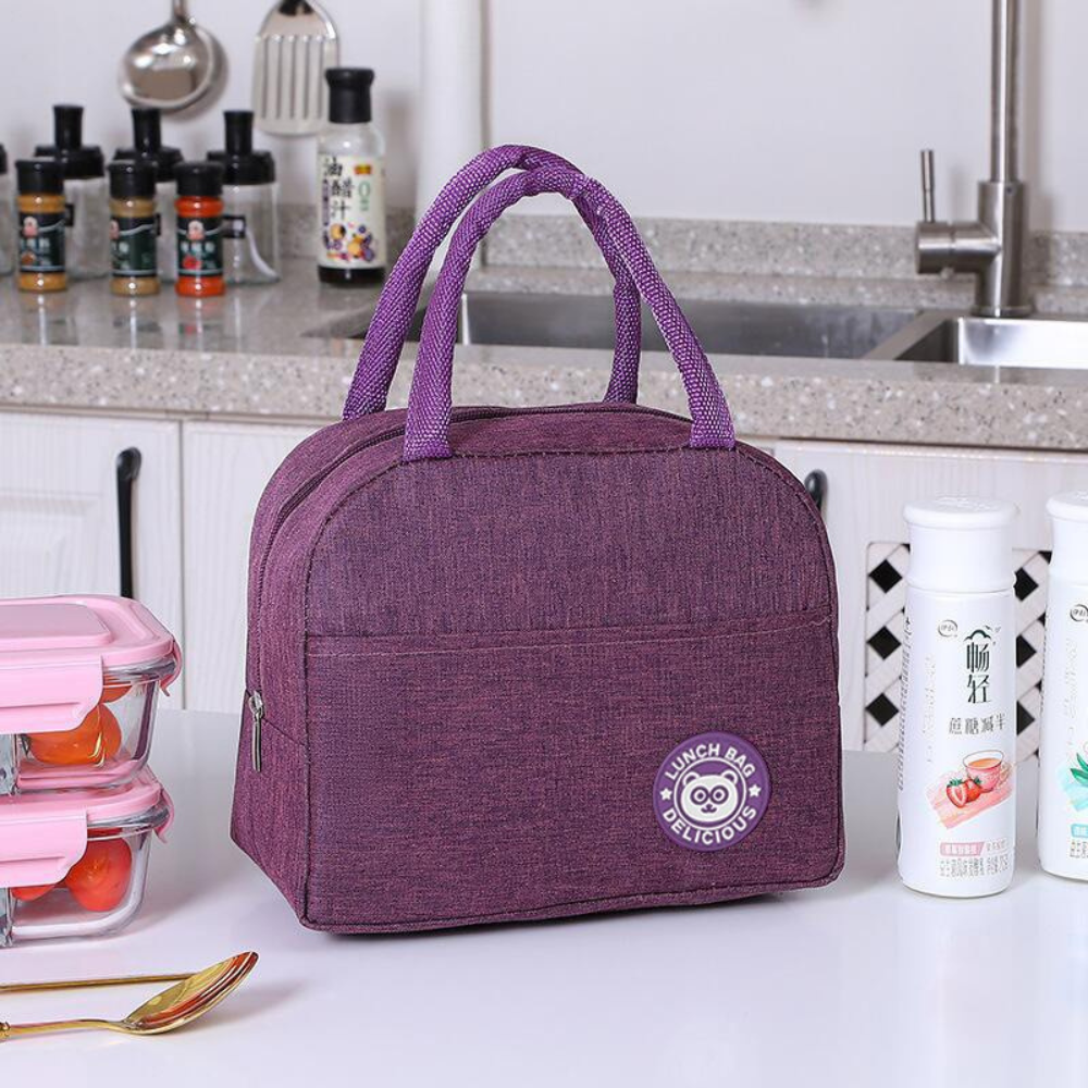 Thermal Lunch Bag, 22x14x19cm, Waterproof, Side Pocket