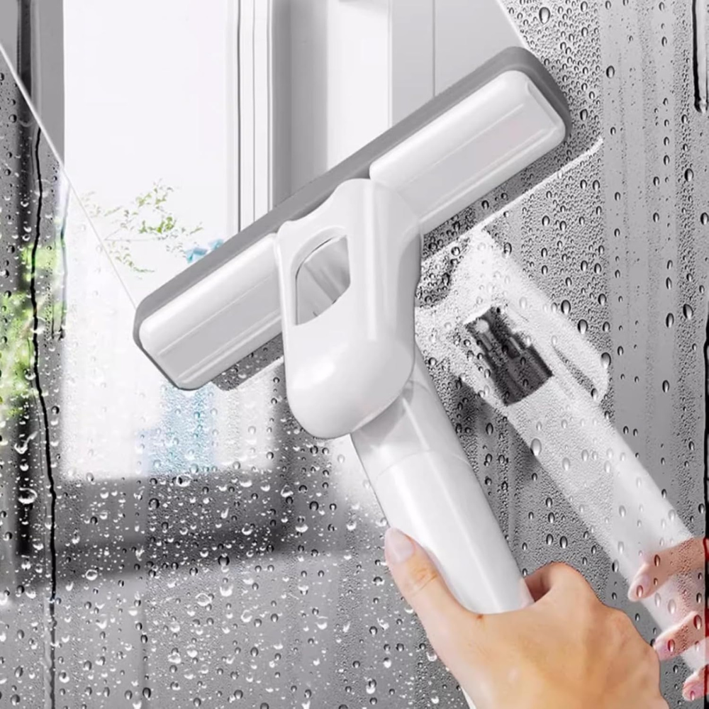 Mini Mop Portabil, Pulverizator Inclus, Sistem de Stoarecere, Burete Absorbant