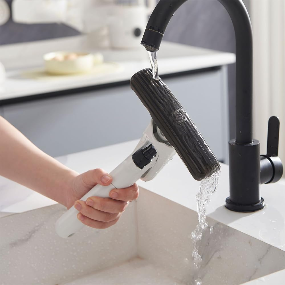 Mini Mop Portabil, Pulverizator Inclus, Sistem de Stoarecere, Burete Absorbant