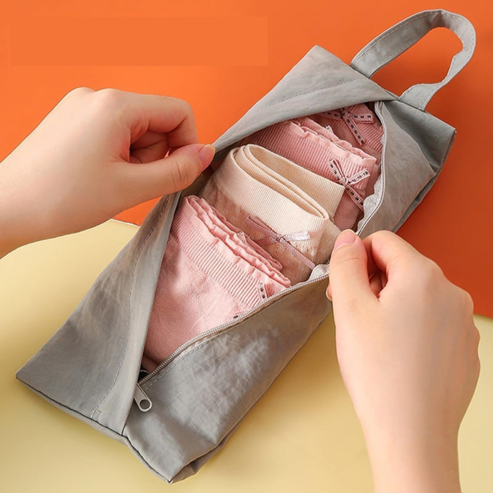 Чанта за съхранение на бельо, за пътуване, водоустойчива, 10x20x3 см