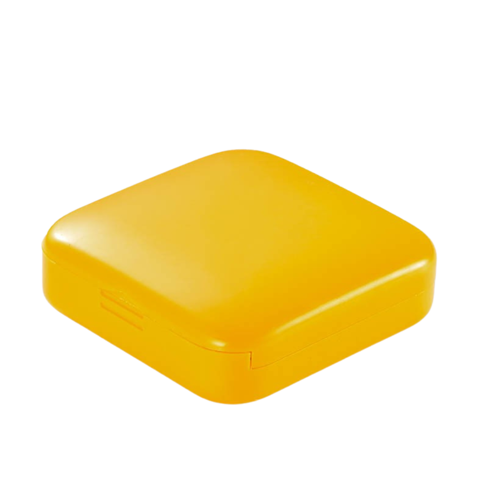 Mini Cutie Medicamente, 2 Compartimente, Sistem Glisant, Inchidere Etansa