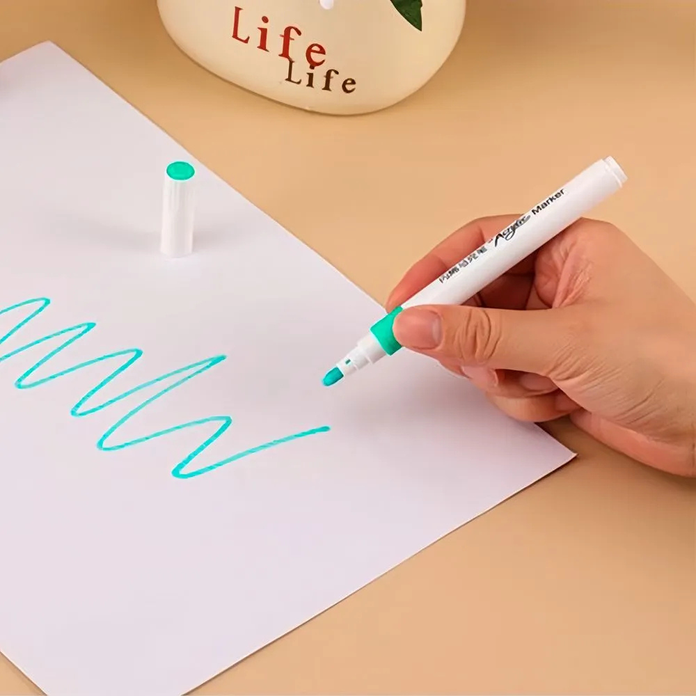 Комплект от 48 акрилни маркера, връх 0,7 мм, наситени цветове, за различни повърхности, бързосъхнещи, лесни за почистване