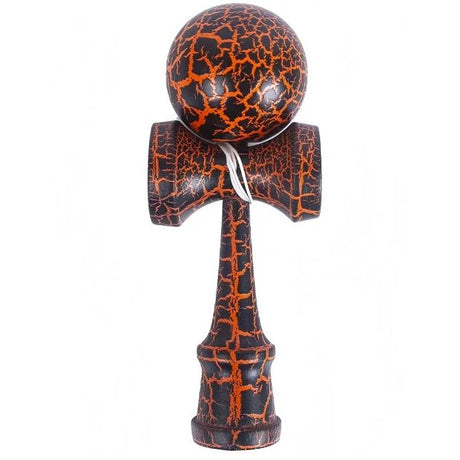 Kendama Original Profesional, Crack, 18cm, din Lemn, Joc Interactiv, Copii si Adulti