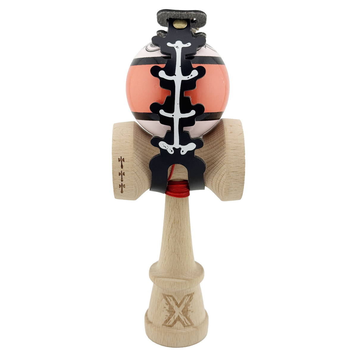 Husa Breloc Kendama, Piele Ecologica, Catarama cu Agatare