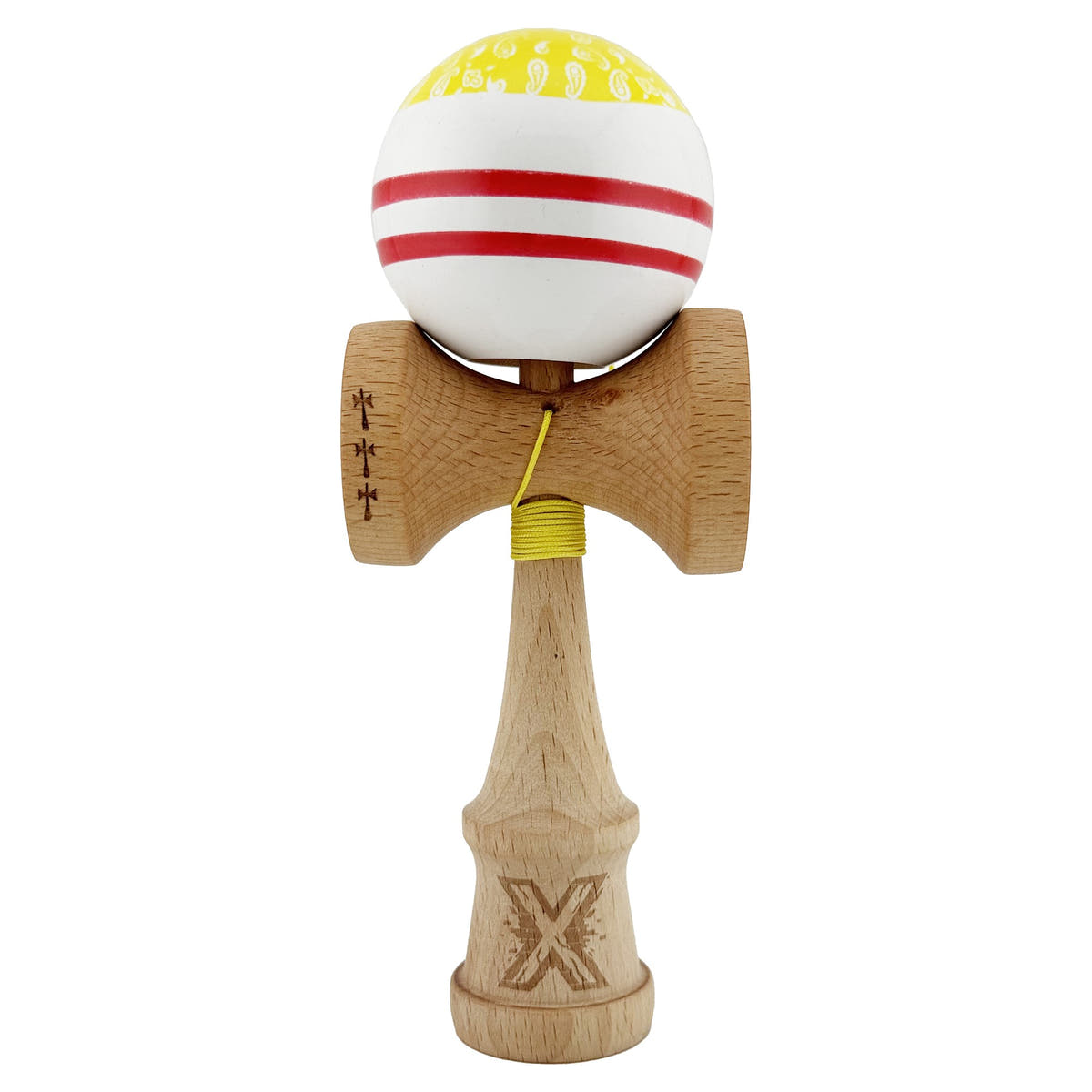 Kendama X Chicanos Original, Big Cups V2, Super Sticky, Ata 55cm, Rulment Metalic