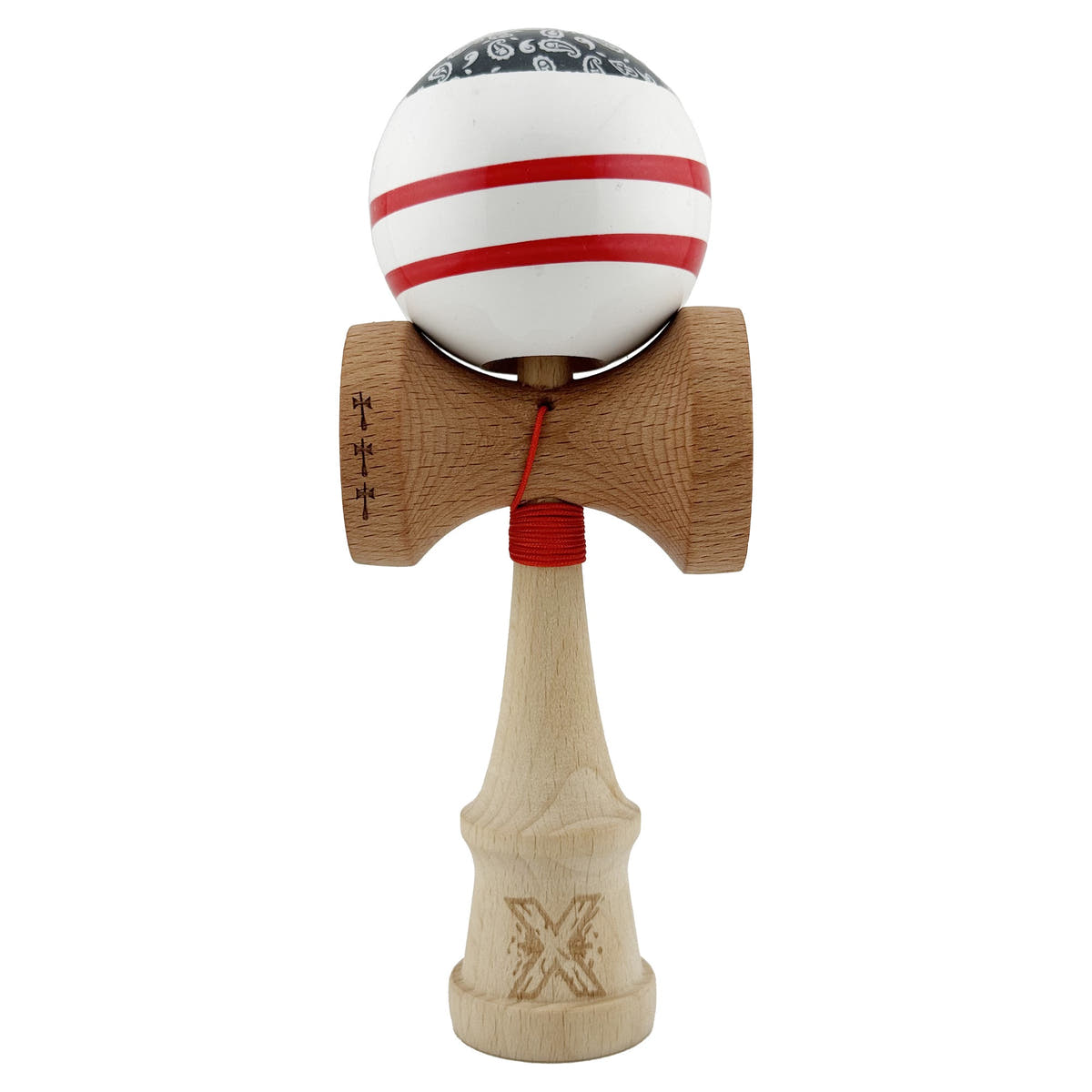 Kendama X Chicanos Original, Big Cups V2, Super Sticky, Ata 55cm, Rulment Metalic