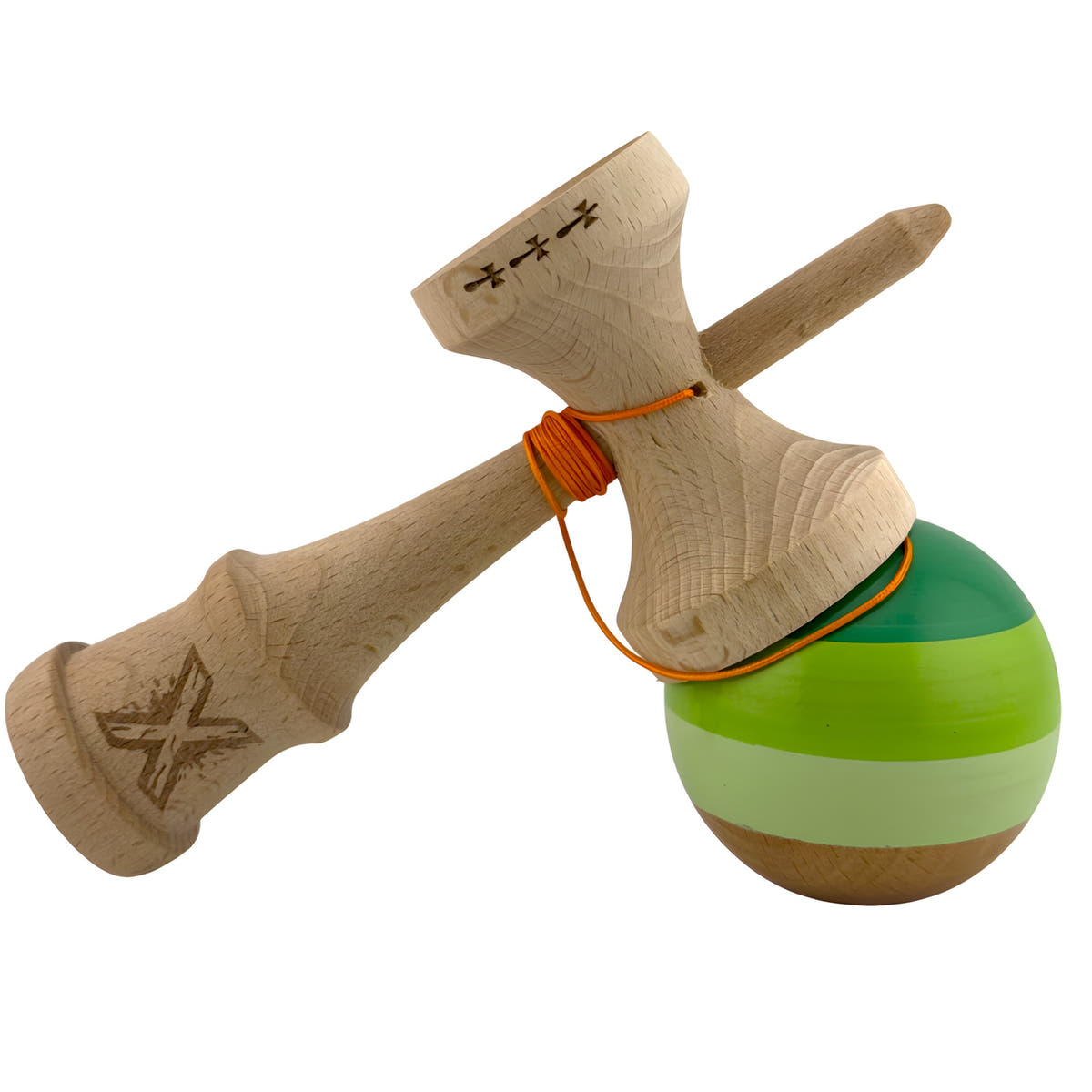 Kendama X Legendary Big Cups, Super Sticky, Ata 55cm, Rulment Metalic