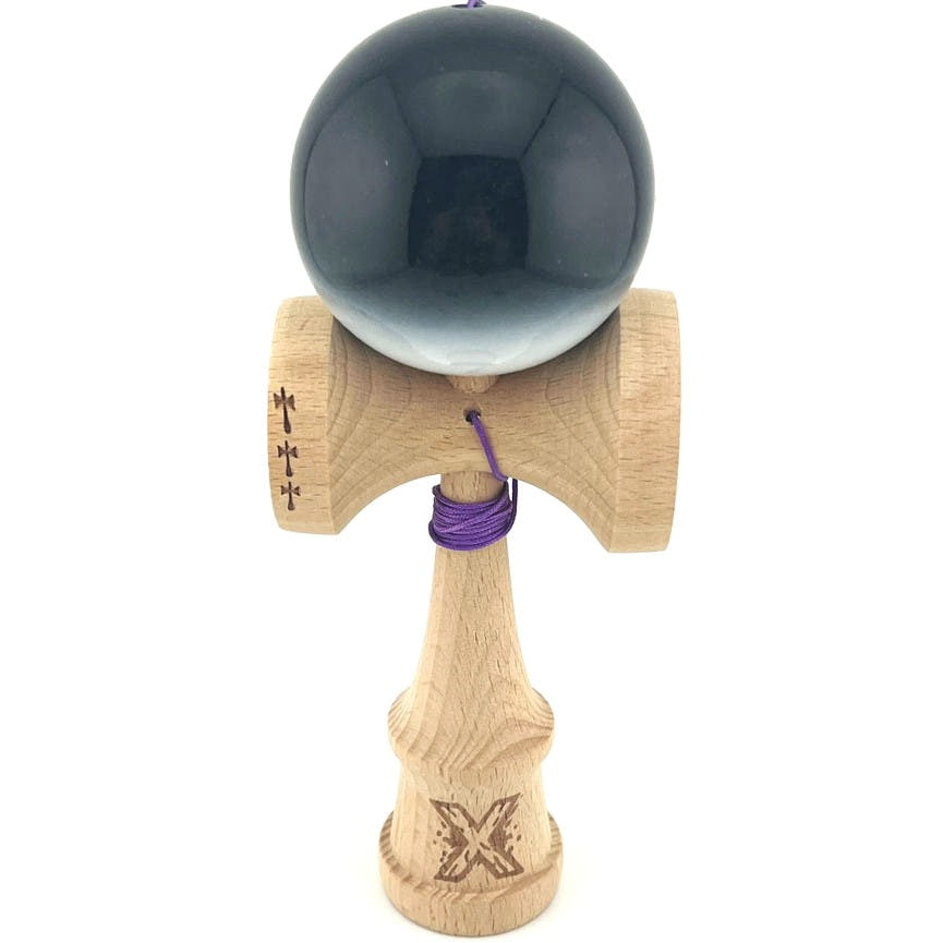 Kendama X Original Big Cups, Super Sticky, Ata 55cm, Rulment Metalic, Infinity Edition