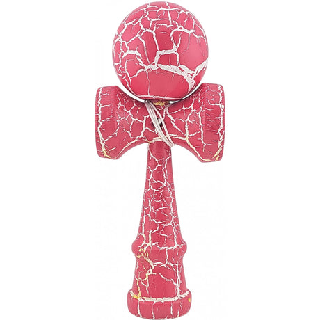 Kendama Original Profesional, Crack, 18cm, din Lemn, Joc Interactiv, Copii si Adulti