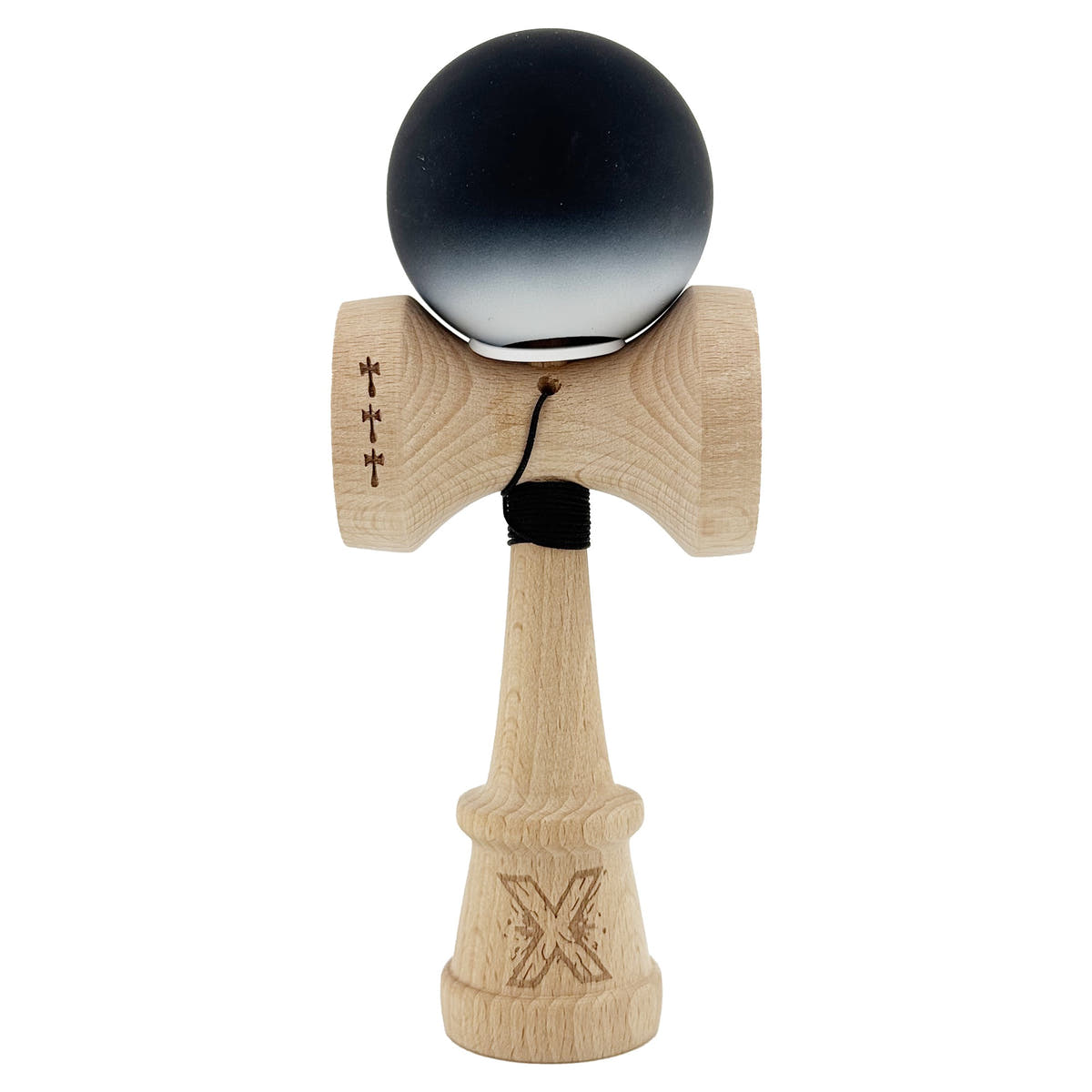 Kendama X Original, Big Cups V3, Gaura in Baza, Super Sticky, Ata 65cm, Rulment Metalic