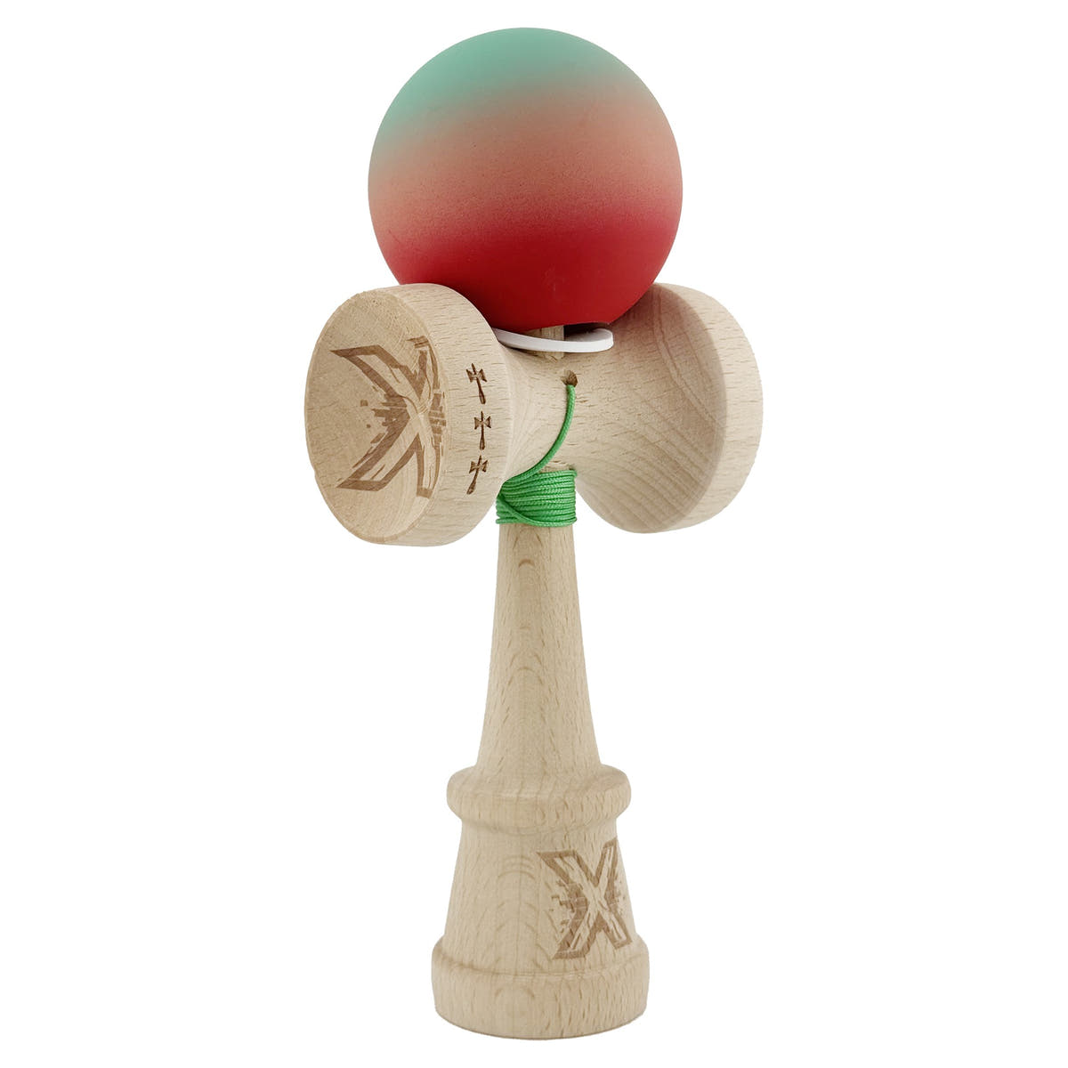 Kendama X Original, Big Cups V3, Gaura in Baza, Super Sticky, Ata 65cm, Rulment Metalic