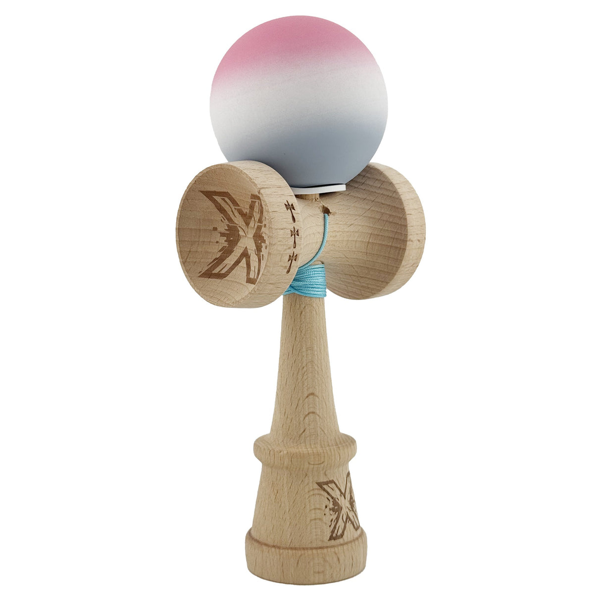 Kendama X Original, Big Cups V3, Gaura in Baza, Super Sticky, Ata 65cm, Rulment Metalic