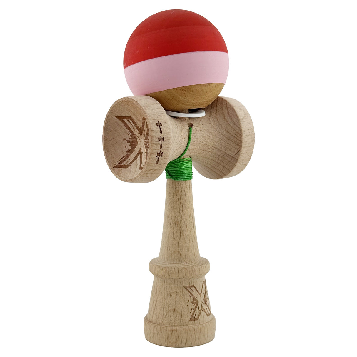 Kendama X Original, Big Cups V3, Gaura in Baza, Super Sticky, Ata 65cm, Rulment Metalic