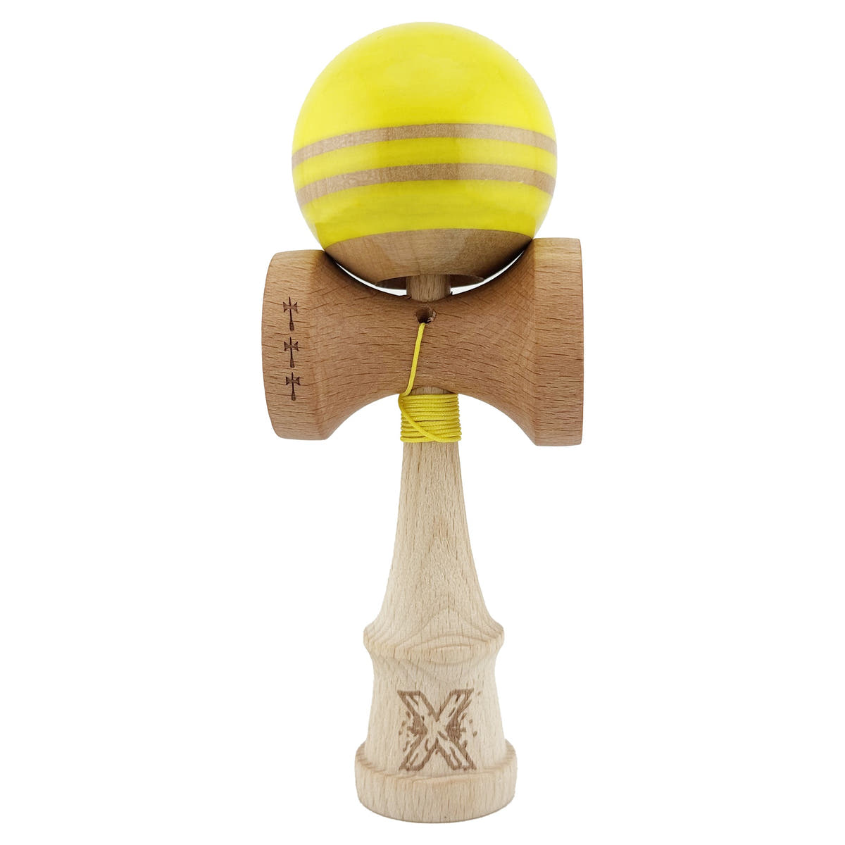 Kendama X Rainbow Original, Big Cups, Super Sticky, Ata 55cm, Rulment Metalic
