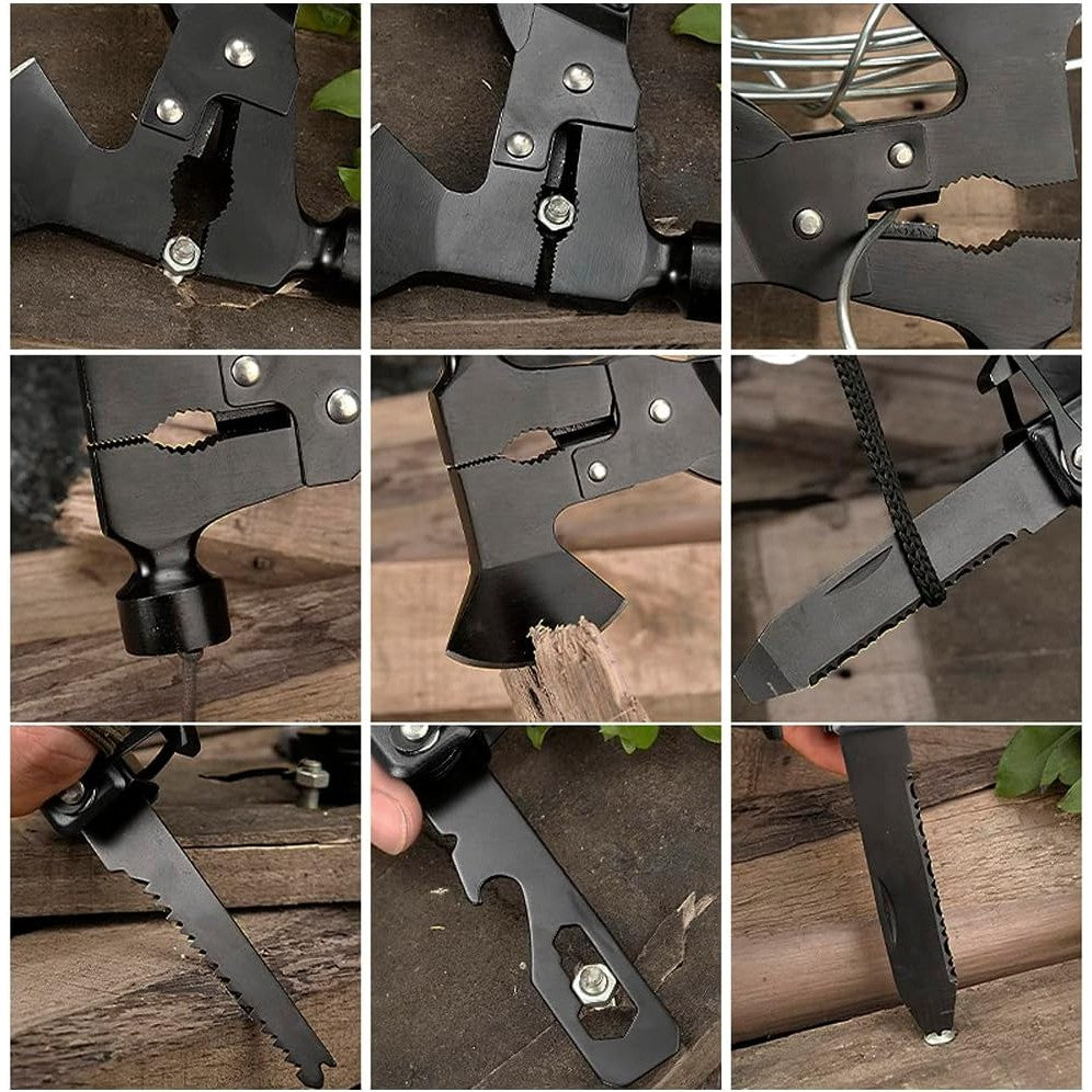 Kit Supravietuire tip Trusa, Instrumente Multifunctionale, Lanterna, Model Compact