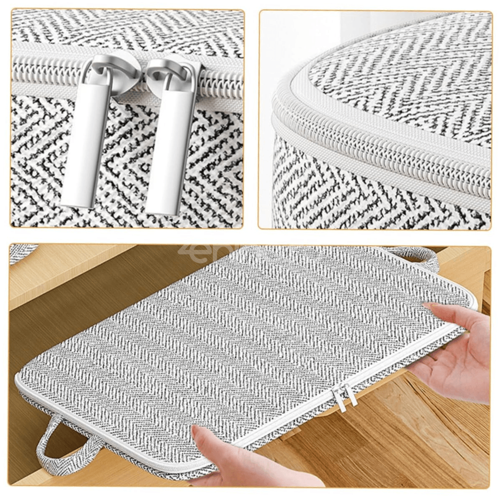 Cutie Depozitare, Material Textil, Model Pliabil, Inchidere cu Fermoar, Rezistent