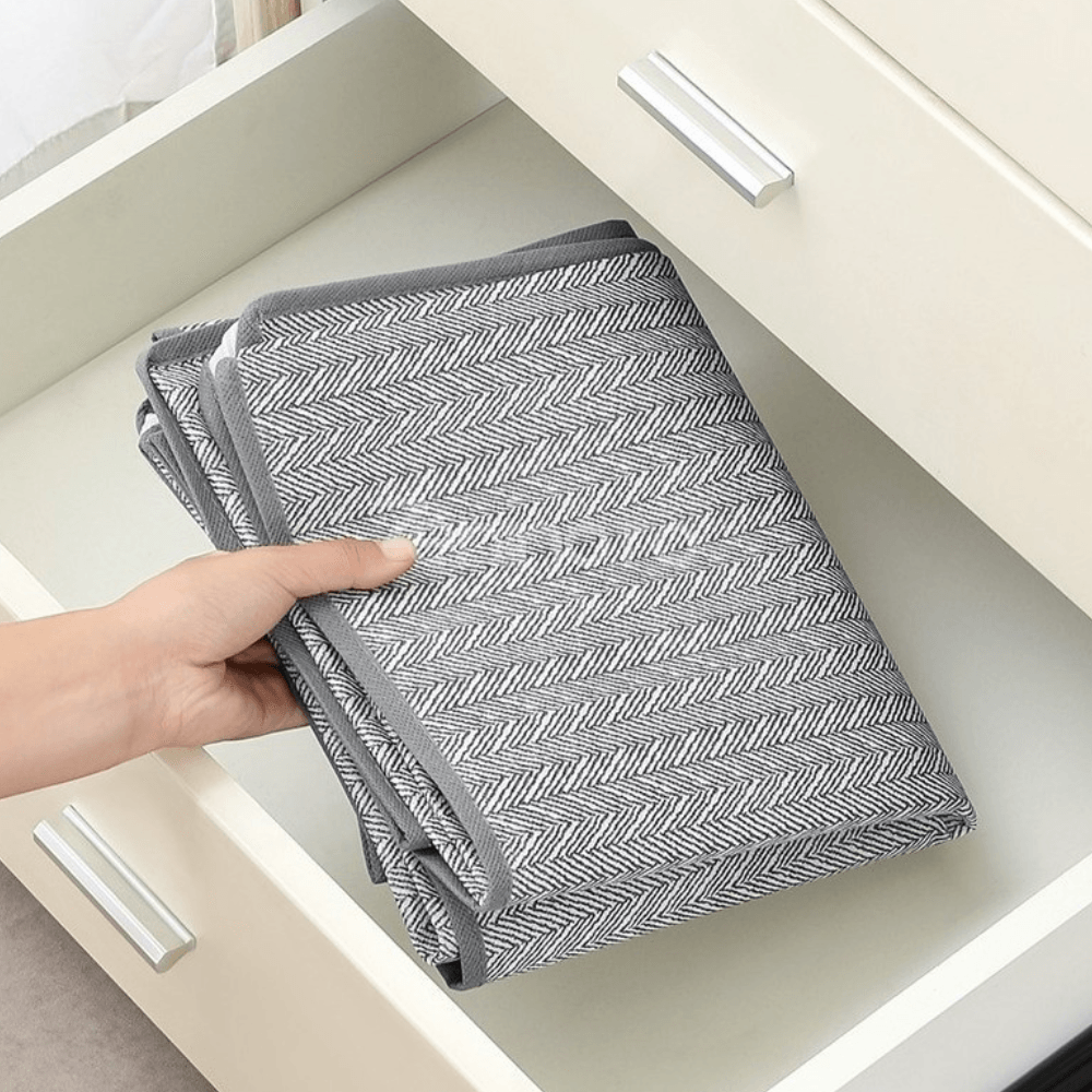 Cutie Depozitare, Material Textil, Model Pliabil, Inchidere cu Fermoar, Rezistent