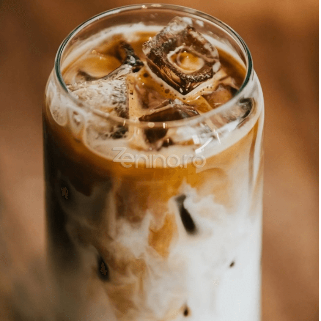 Set 4 Pahare cu Pai, Bauturi Calde si Reci, Tip Doza, Capac din Bambus/Plastic, Perie pentru Curatare, Sticla