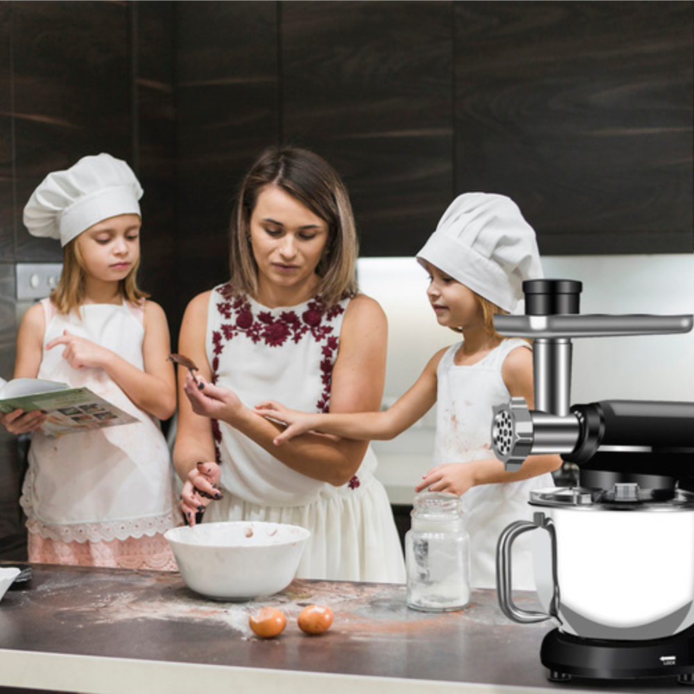 Robot de Bucatarie 3in1, 2200W, Blender, Tocator, 6 Trepte Viteza, Accesorii