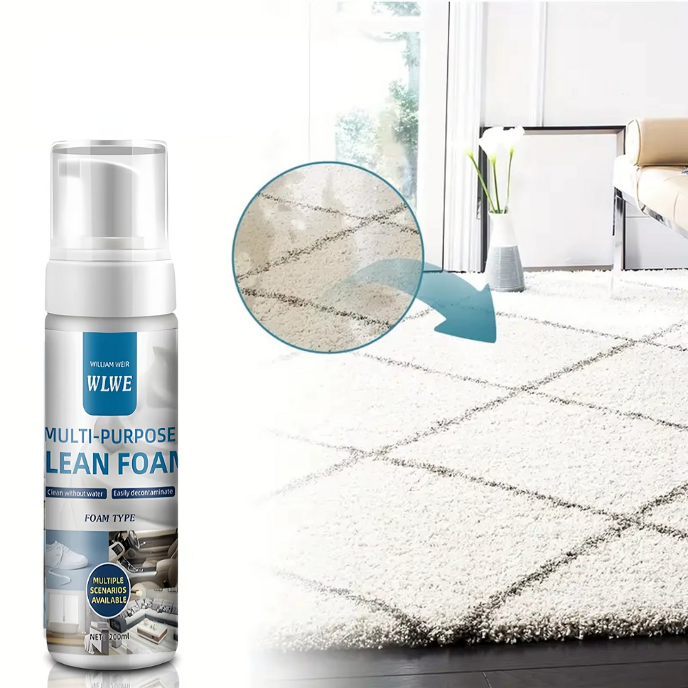 Spuma Curatare Multisuprafete, Incaltaminte, Tapiterie, Covoare, Reimprospatare