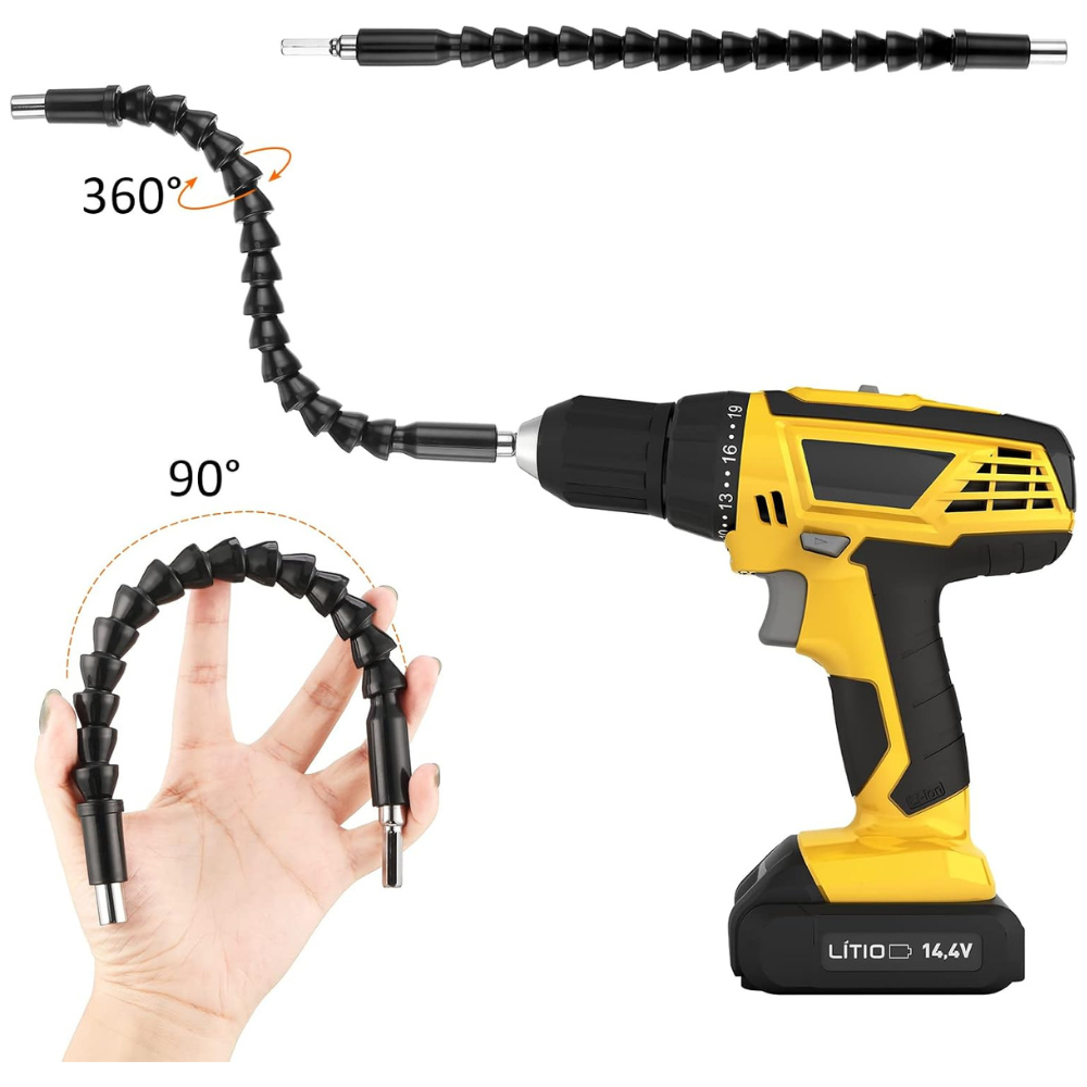 Set 31 Capete Magnetice, Adaptor Biti, Compatibil Bormasina, Chei Manuale