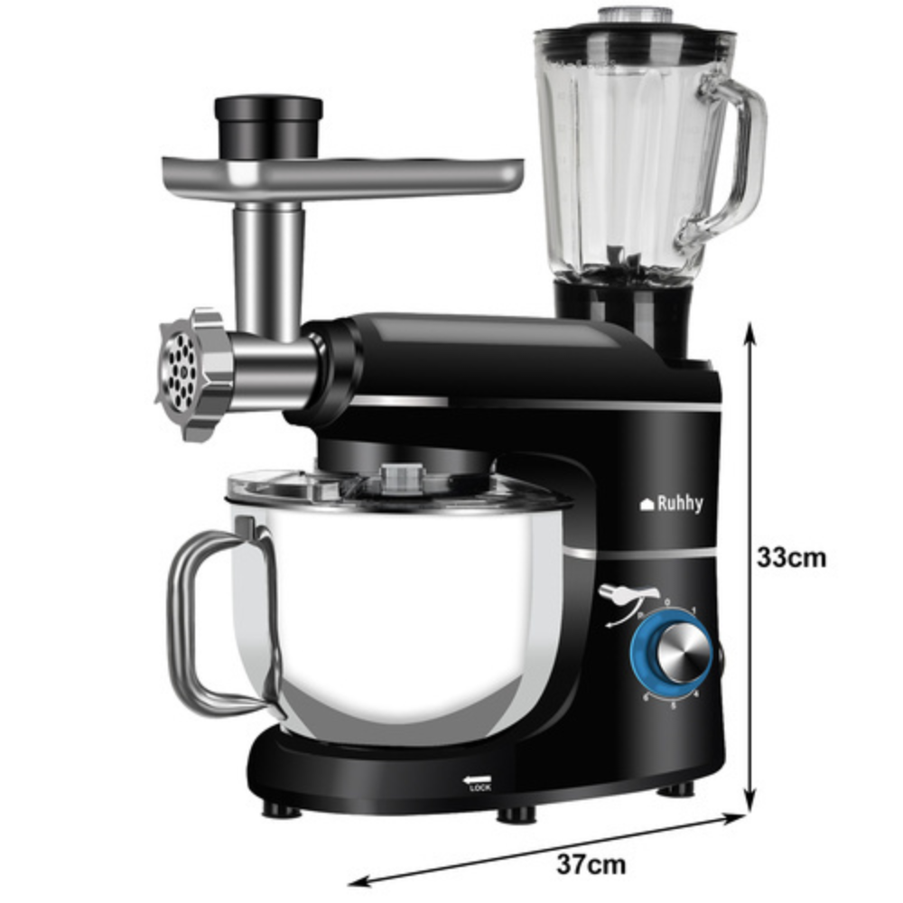Robot de Bucatarie 3in1, 2200W, Blender, Tocator, 6 Trepte Viteza, Accesorii