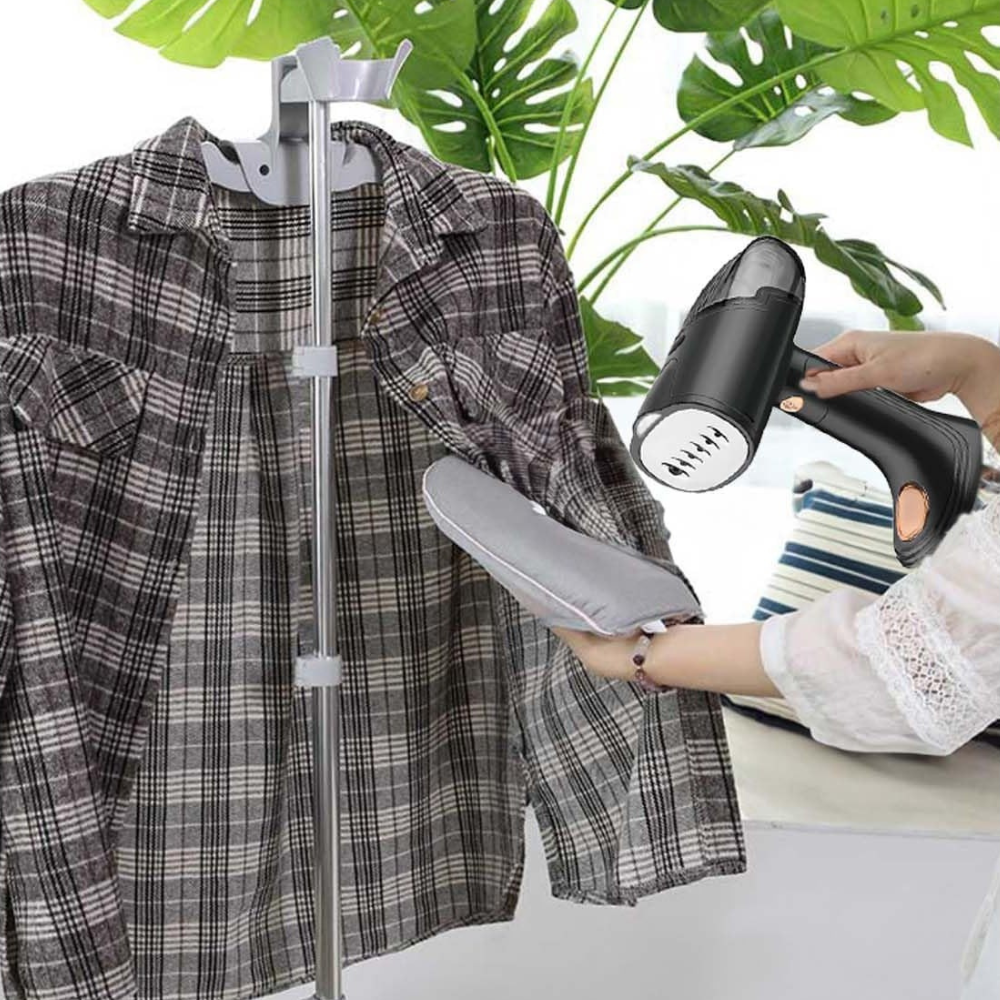 Вертикална парна ютия, 1500 W, резервоар 138 мл, преносима, функция против накип