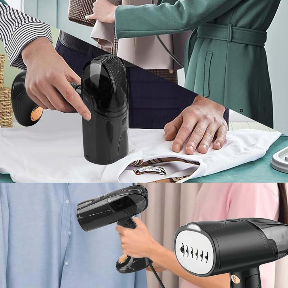 Вертикална парна ютия, 1500 W, резервоар 138 мл, преносима, функция против накип