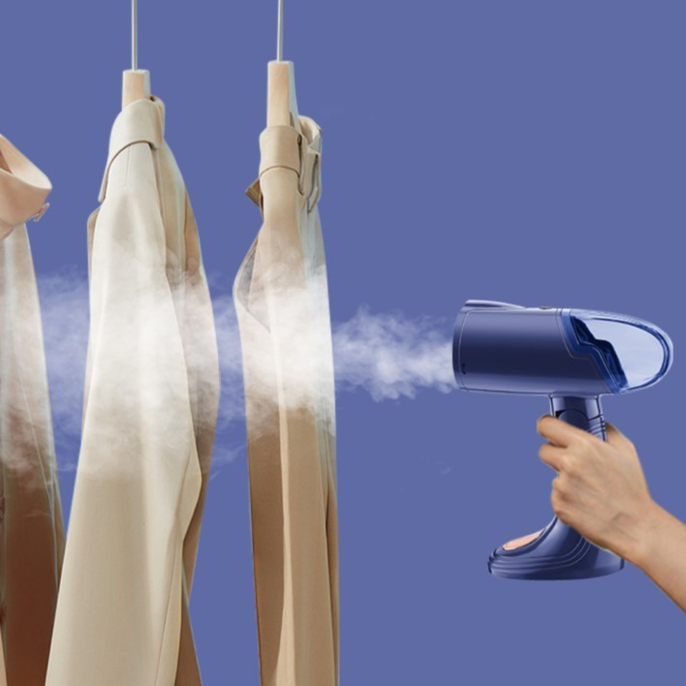 Вертикална парна ютия, 1500 W, резервоар 138 мл, преносима, функция против накип