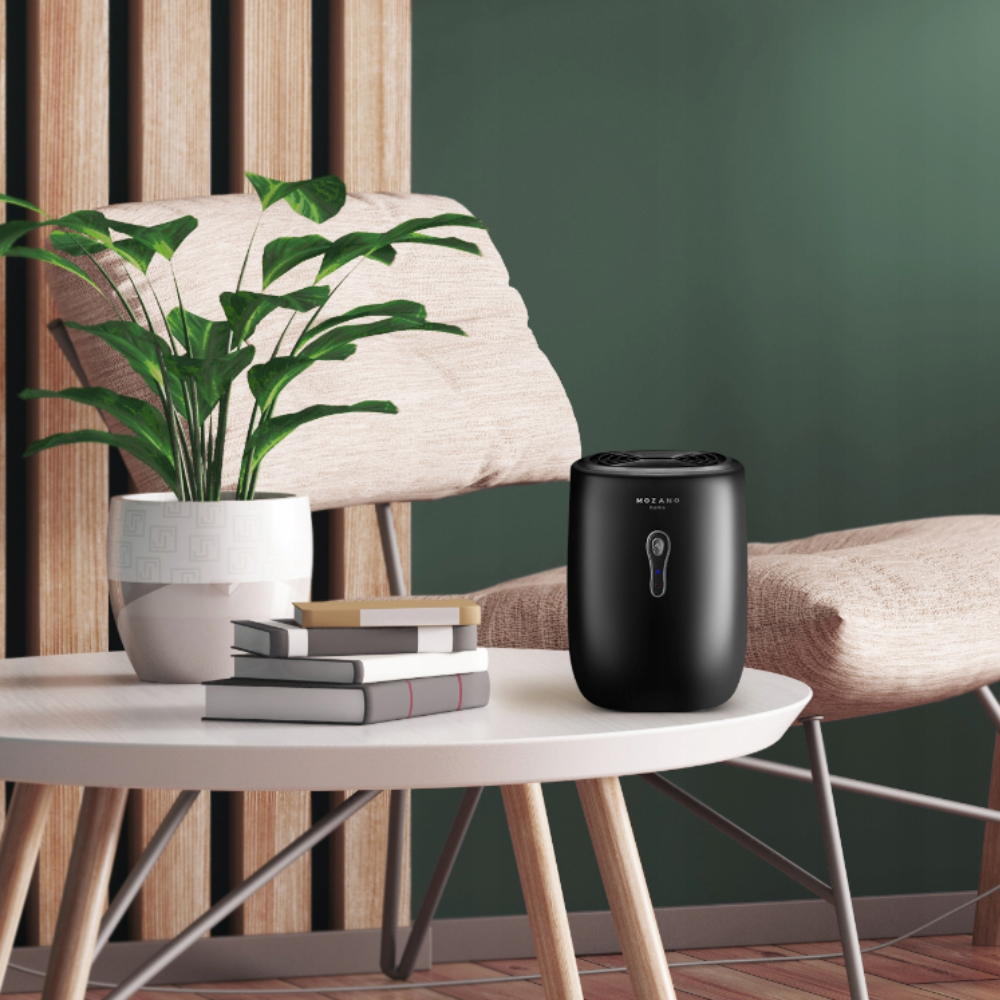 Електрически влагоабсорбатор, против мухъл, ниска консумация на енергия, 330 мл/24 ч, безшумен, резервоар 0,8 л, 22 W