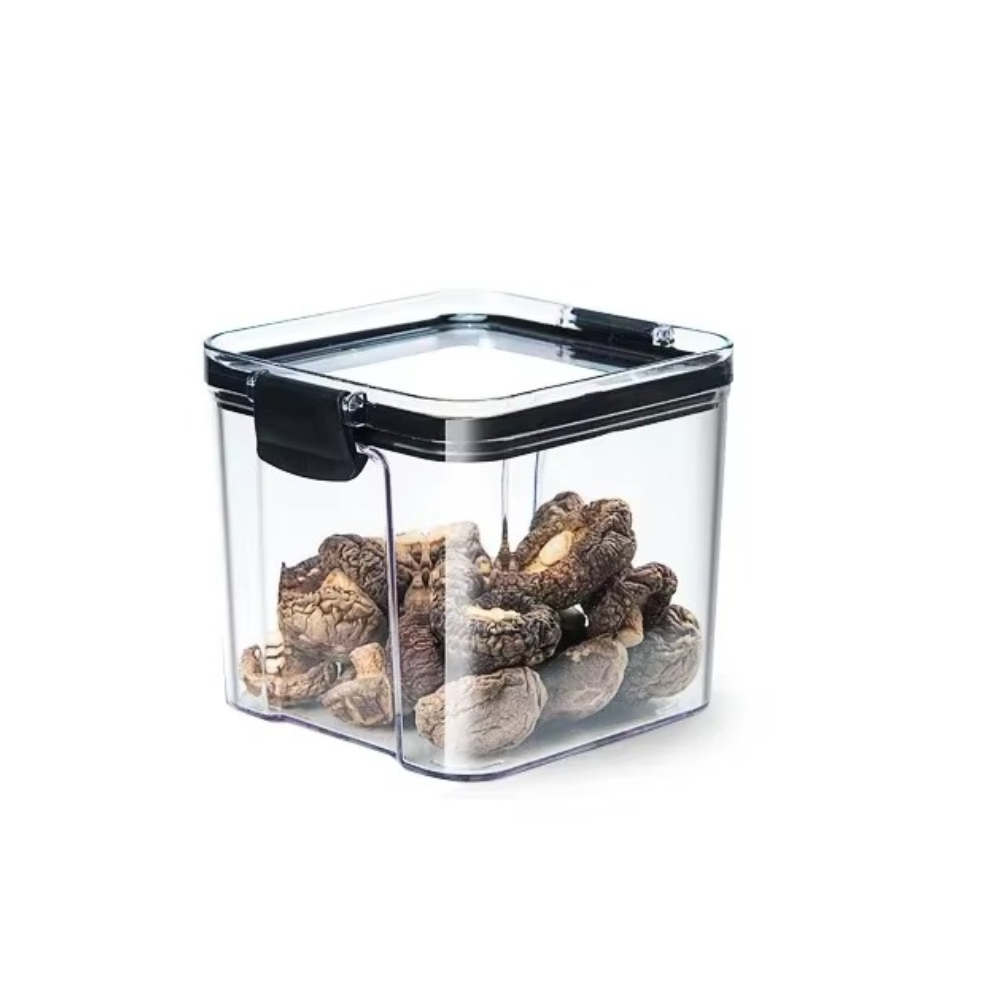 Food Storage Container, Capacity 460-1800ml, Airtight Seal, Plastic