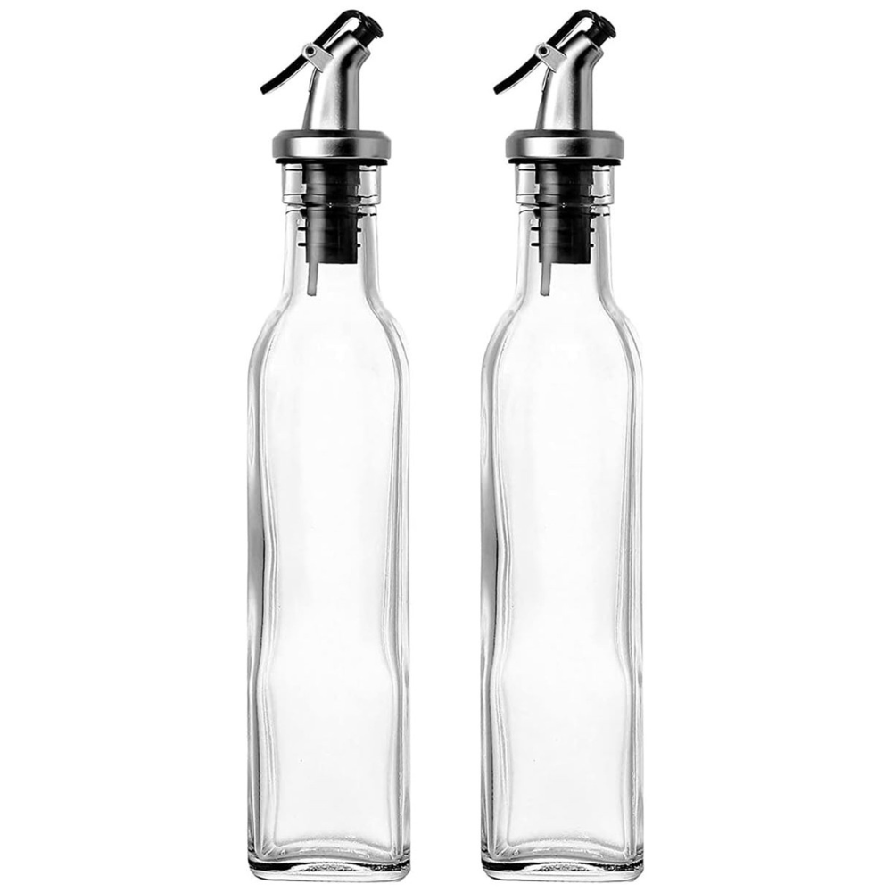 Set Dispensere Ulei 500ml, Recipiente Condimente, din Sticla