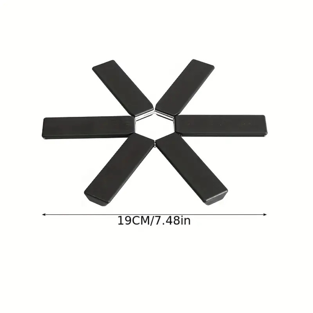 Поставка за гореща тенджера, до 220°C, модел Plaibil, ABS, черен