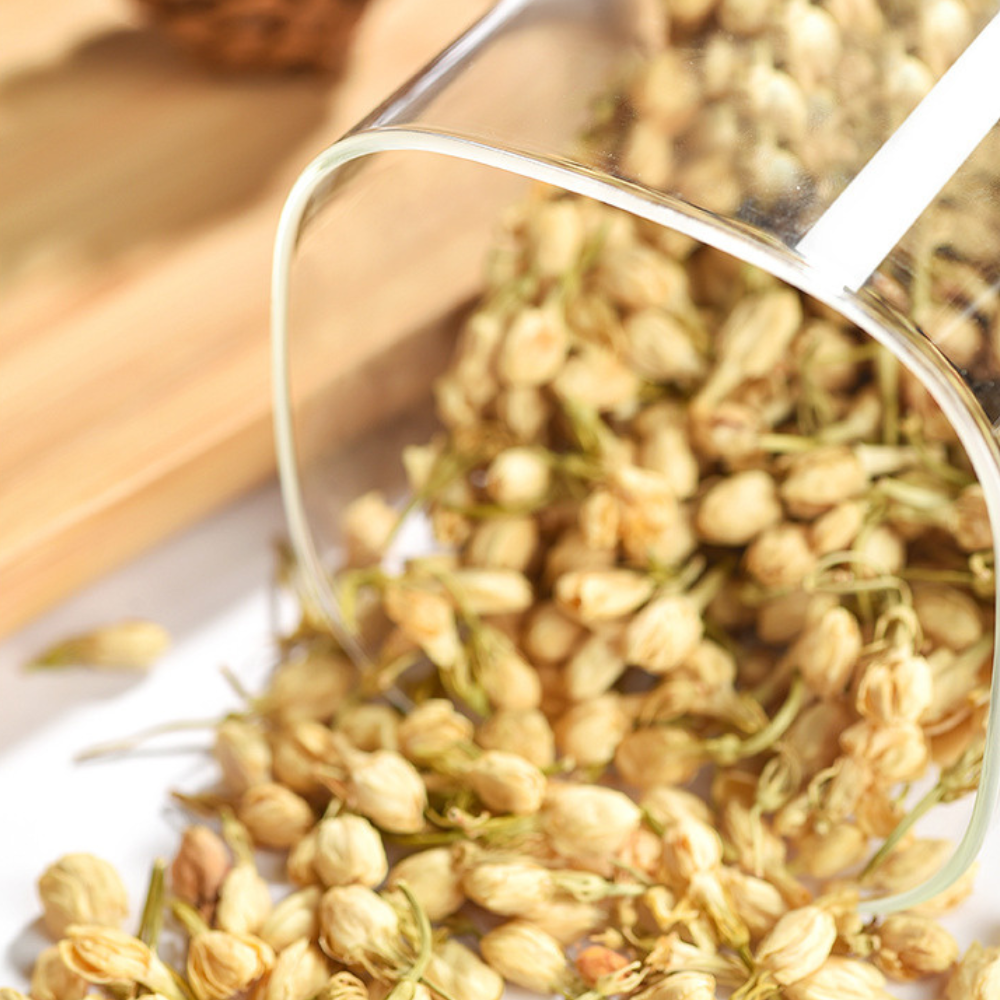 Комплект от 5 контейнера за съхранение на храна, стъкло, херметични капаци, изработени от бамбуково/акациево дърво