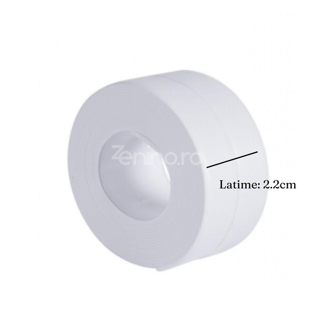 Adhesive Tape, for Sealing, Waterproof, Prevents Mold, Width 2.2cm, White