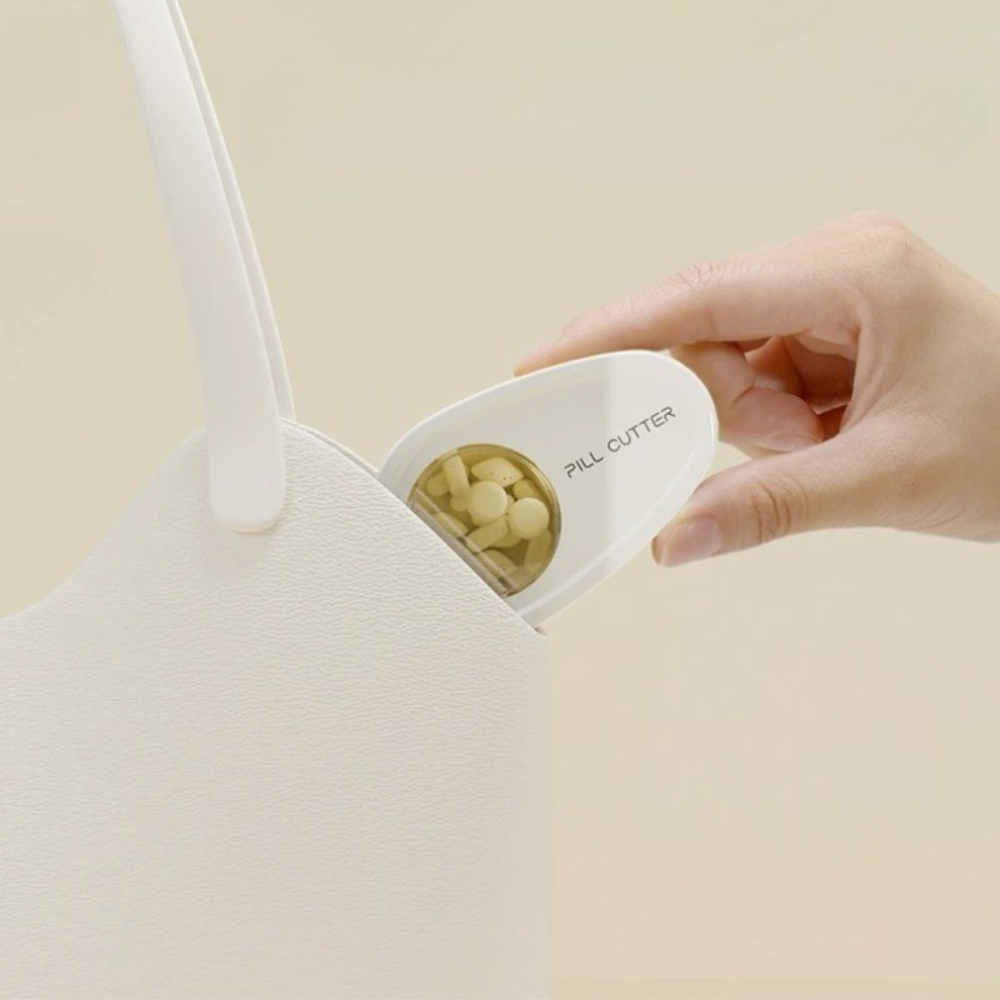 Cutie de Taiat Pastile, Depozitare Medicamente, Portabila