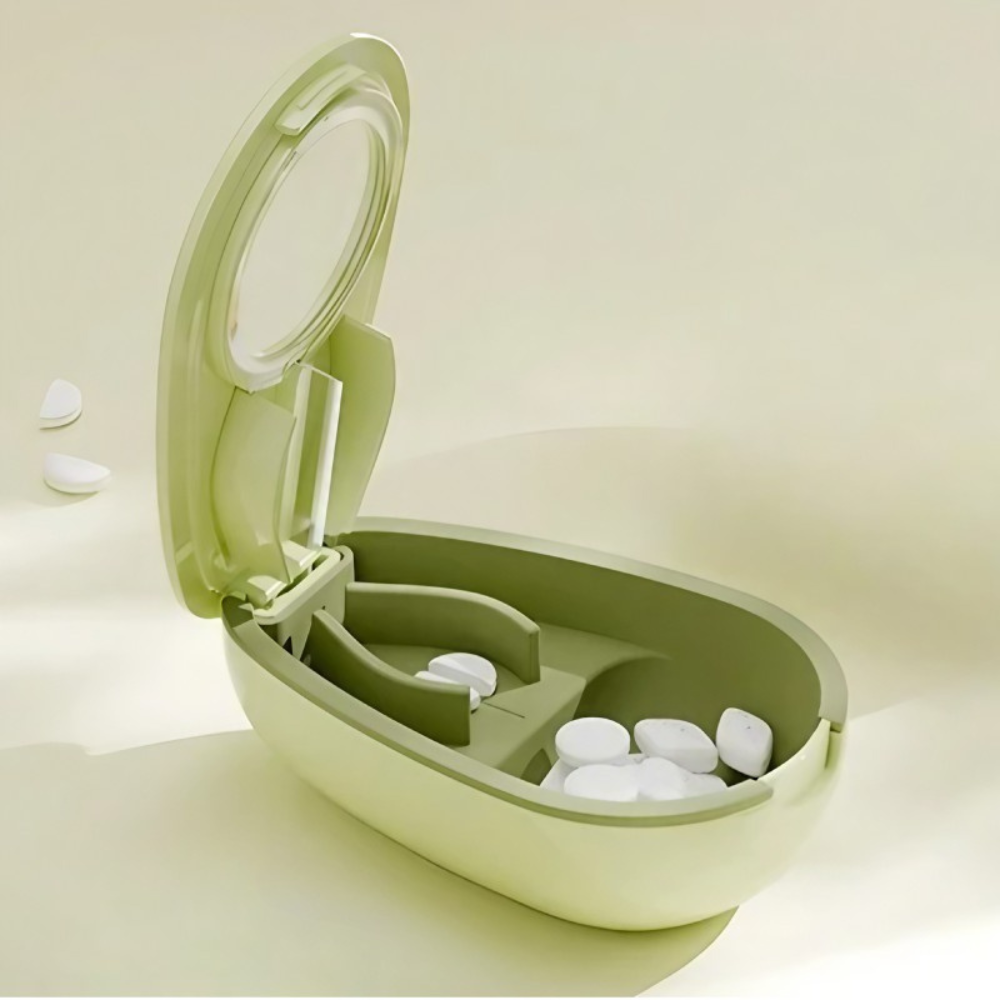 Cutie de Taiat Pastile, Depozitare Medicamente, Portabila