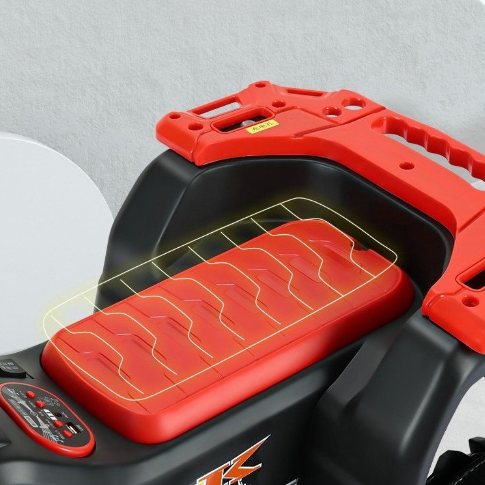 Electric ATV Car, Anti-Tipper Function, Lights and Music, 2-5 Years