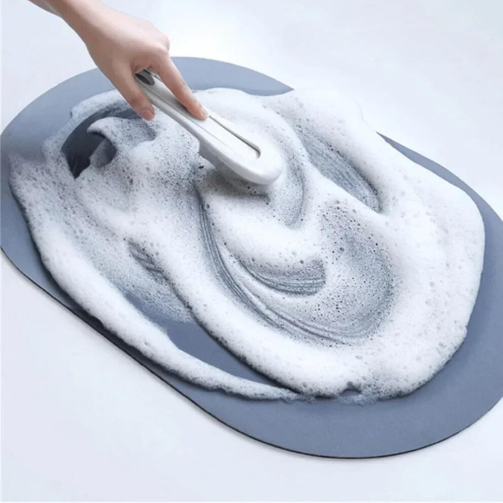 Covor pentru Baie, Super Absorbant, Antiderapant, Uscare Rapida, din Spuma
