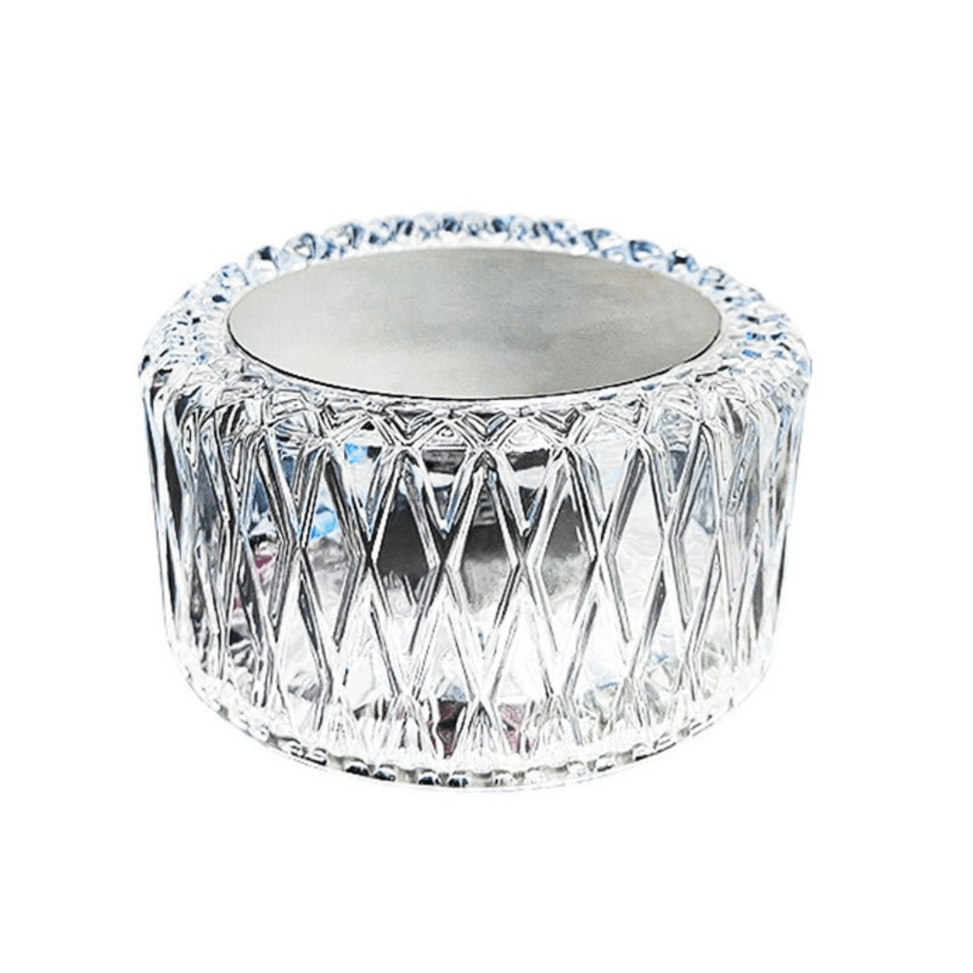 RGB Desk Lamp, Acrylic Crystal, 3 Intensity Levels, Touch, with Remote Control, Transparent