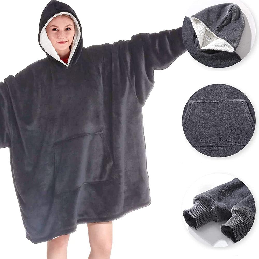 Patura Tip Hanorac, Buzunar Frontal, Calduroasa, Universal, din Fleece