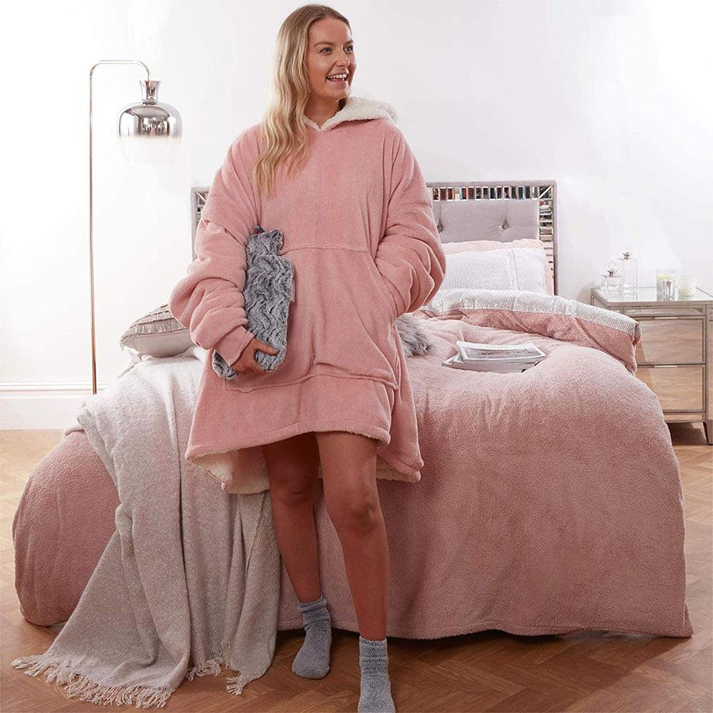 Patura Tip Hanorac, Buzunar Frontal, Calduroasa, Universal, din Fleece