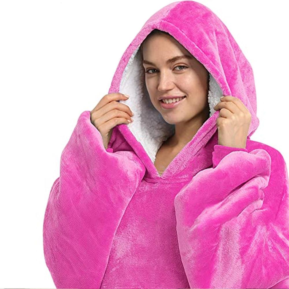 Patura Tip Hanorac, Buzunar Frontal, Calduroasa, Universal, din Fleece