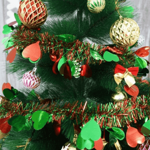 Beteala de Craciun, Diverse Modele, 2m x 11cm, Rosu, Albastru, Roz