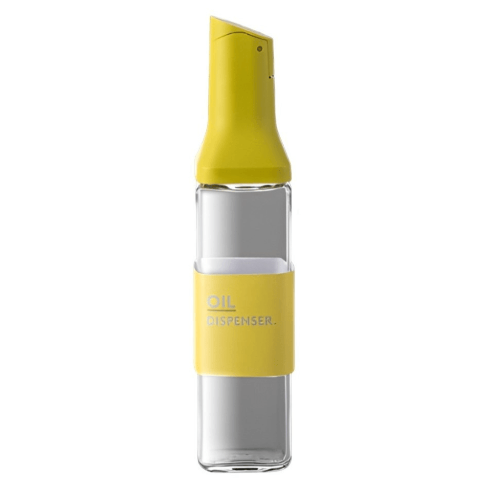 Oil Dispenser, Capacity 500ml, Automatic Open/Close, Gravity Induction, 29.5cm, White, Blue, Gray, Yellow
