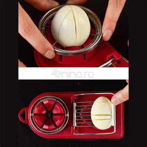 Feliator Multifunctional, 2 Forme, pentru Oua, Mozzarella, Practic, Usor de Folosit, 21.5cm x 8.5cm