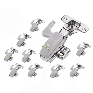 Senzor LED pentru Balamale, Aprindere Automata, Luminare Puternica, Montare Usoara