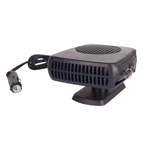 Aeroterma Auto 2in1, Functie Racire sau Incalzire, 200W, cu Maner, Cablu 1m, Montare Usoara, Negru