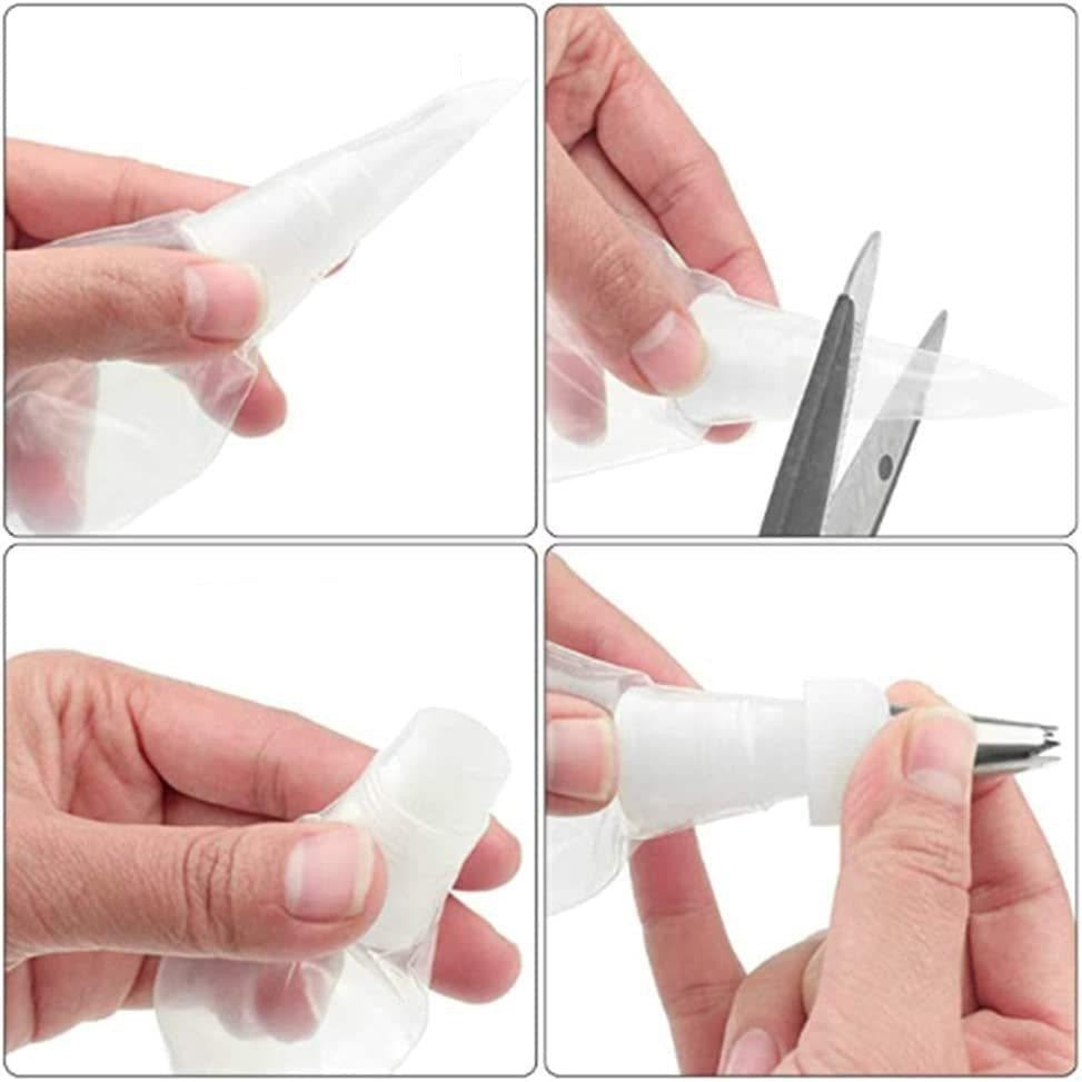 Set 216 Piese Patiserie, Tavi de Copt, Forme Briose, Pos Ornat, Accesorii